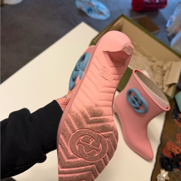 Gucci Pink Boots - Picture 2 of 7